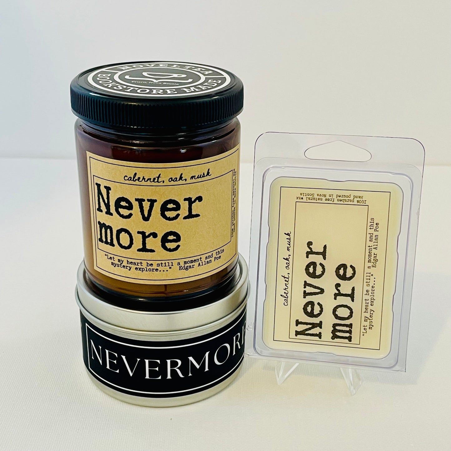 Nevermore Soy Wax Melt - Red Wine & Oak