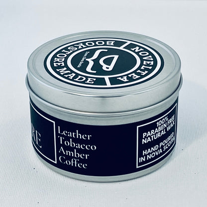 Old Bookstore - Leather & Coffee Scented Black Label Candle