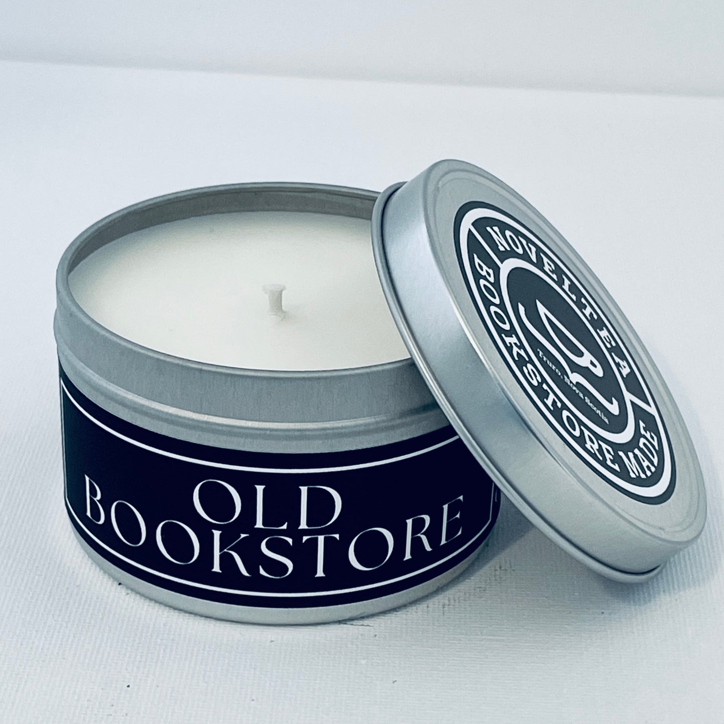 Old Bookstore - Leather & Coffee Scented Black Label Candle