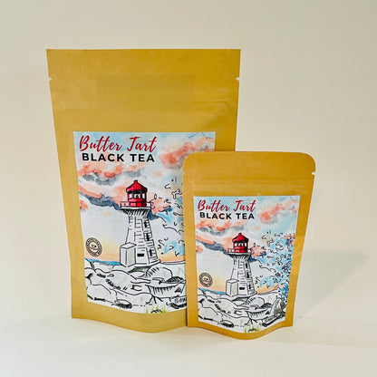 Artist Label | Peggy's Cove Lighthouse - Butter Tart  BLACK TEA