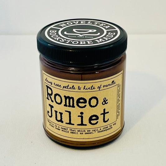 Romeo and Juliet - Rose Scented Candle Jar