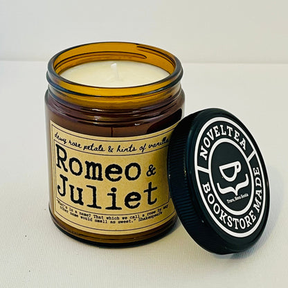 Romeo and Juliet - Rose Scented Candle Jar