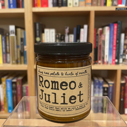 Romeo and Juliet - Rose Scented Candle Jar