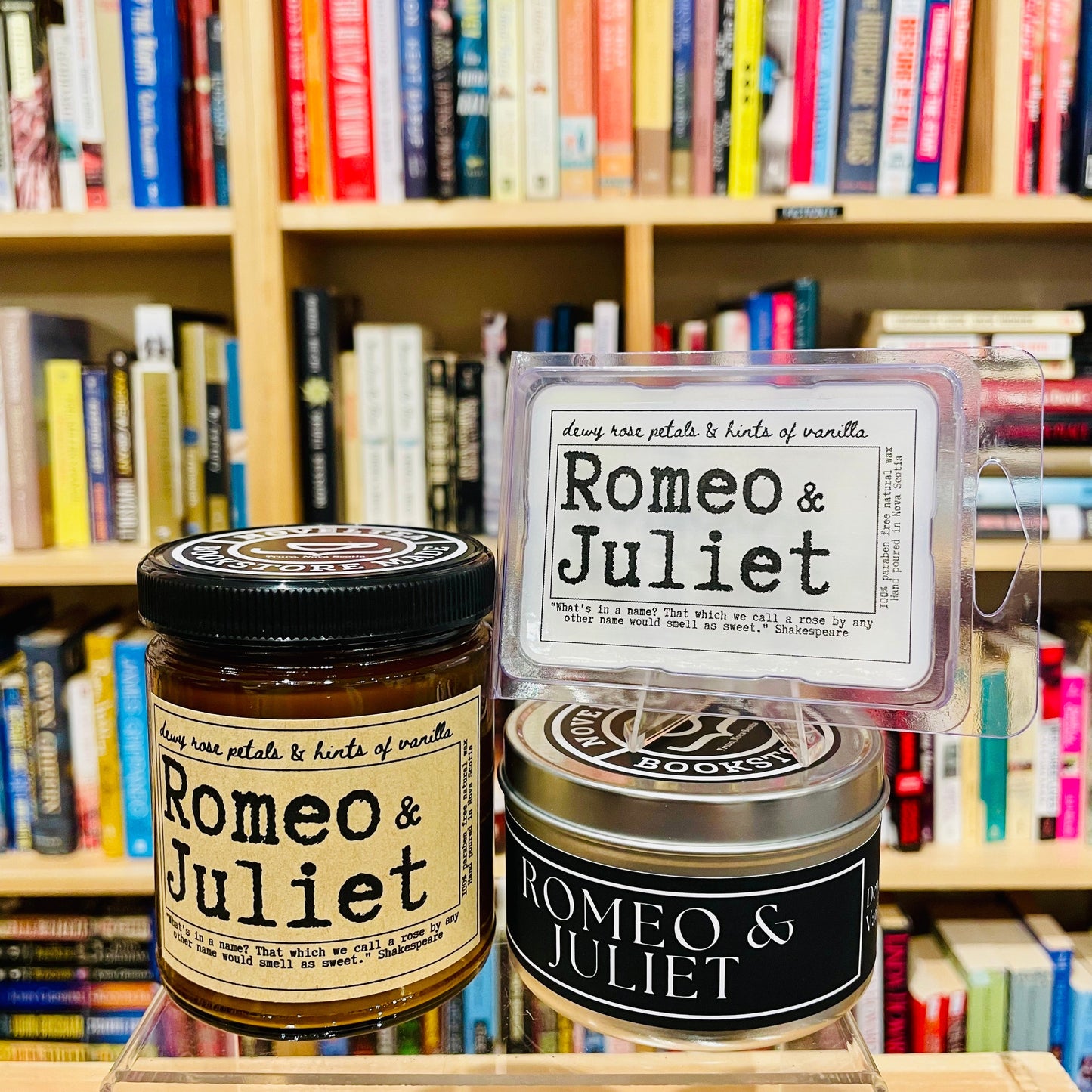 Romeo and Juliet Soy Wax Melt - Rose & Vanilla