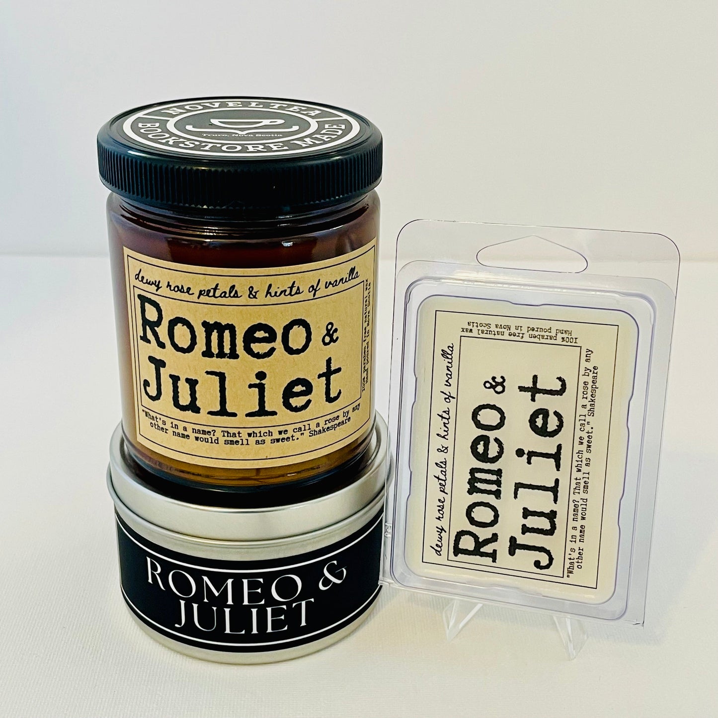 Romeo and Julliet - Rose Scented Black Label Candle