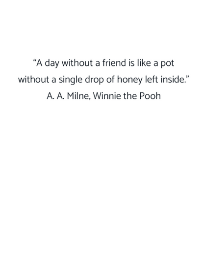 Winnie the Pooh Inspired - Birthday | All Occassion Greeting Card