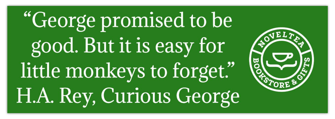 Curious George Bookmark