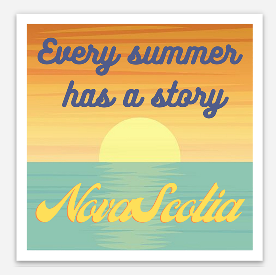 Every Summer Has a Story Vinyl Sticker