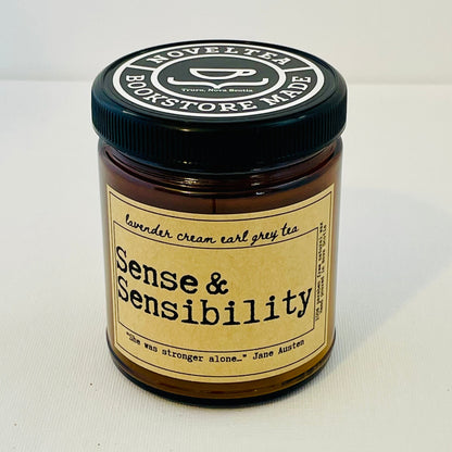 Sense and Sensibility -  Lavender & Earl Grey Scented Candle Jar