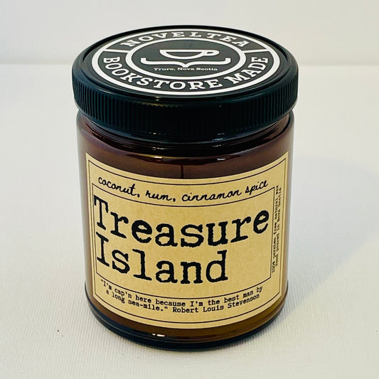 Treasure Island -  Coconut & Rum Scented Candle Jar