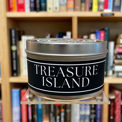 Treasure Island -  Coconut & Rum Scented Black Label Candle